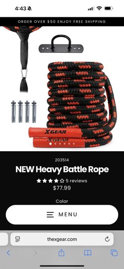 Heavy Duty Battle Rope