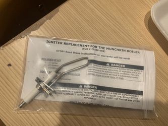 Peerless Pinnacle Munchkin Boiler Heater Flame Igniter New