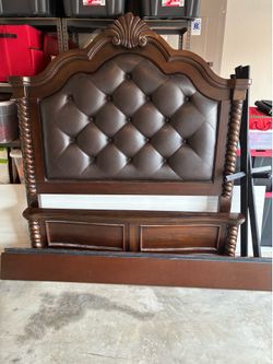 Queen bed-