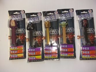 2012 Star Wars Pez despensers
