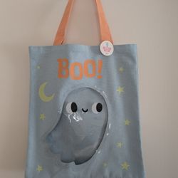 NEW Transparent Ghost Treat Bag