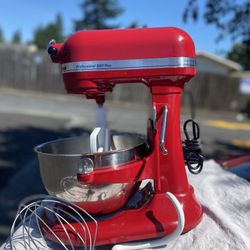 KitchenAid Mixer Red 