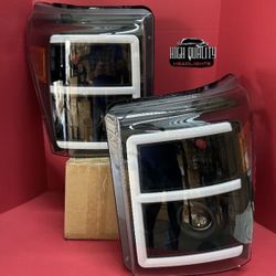 Ford F250. 2011. 2016 Headlights.