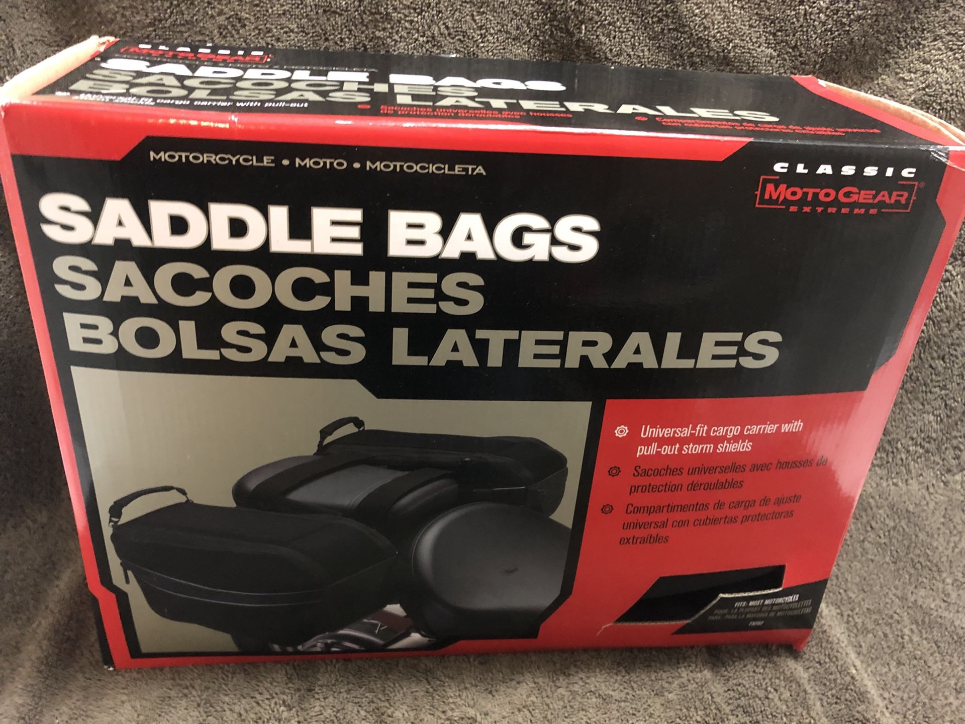 Motorcycle Saddle Bags - Soft