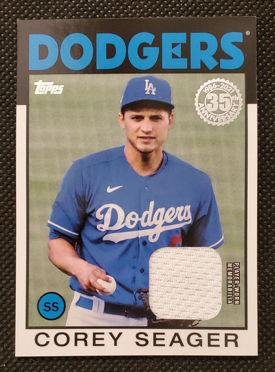 Corey Seager 2021 Topps Series 1 86 Jersey Relic Los Angeles Dodgers MLB  for Sale in El Cajon, CA - OfferUp