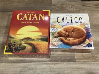 Catan Board Game - Two Brand New Board Games In Shrink 