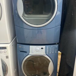 WASHER AND ELECTRIC DRYER  220VSET