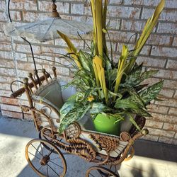 Home/ Porch Decor  With  Artificial Plants