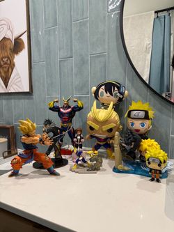 Anime Figure and Plush Collection - My Hero Academia, Naruto, DBZ, Avatar