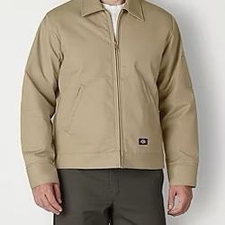 Dickies Lined Twill Eisenhower Mens Water Resistant Lightweight Work Jacket