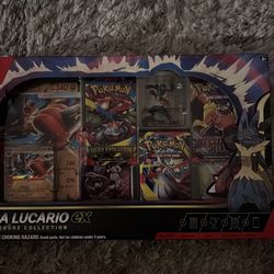 Mega lucario collection box