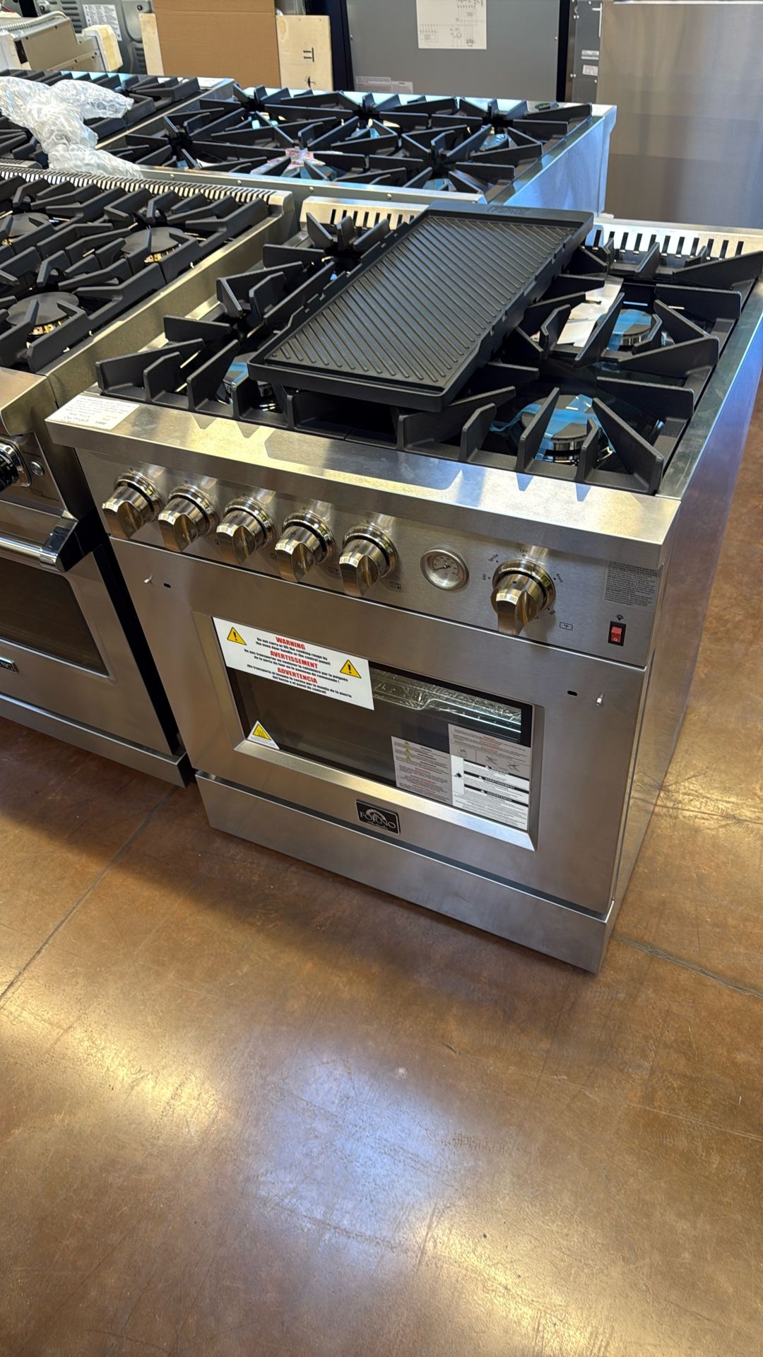 Forno 30” Gas range