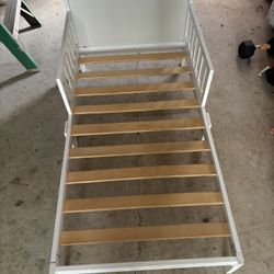 Toddler’s bed frame