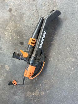 Worx blower/vaccum 120V plug in type