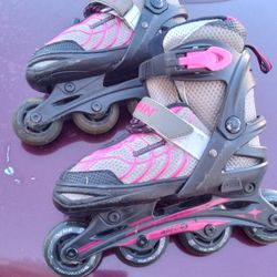 Adjustable Size Roller Skates 