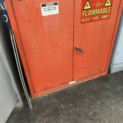Red Fire Proof Fire Cabinet