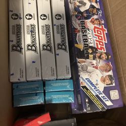 New Sealed 2021 Bowman 1st Edition Hobby Box 24 Packs 1 Full box