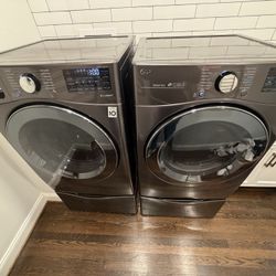 L G front load washer and dryer - great condition!