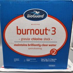 24lbs BioGuard Burnout 3 Chlorine
