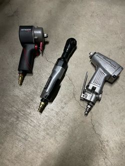 Air Tools Set – 1/2” Impact, 3/8” Ratchet, Blue-Point Impact