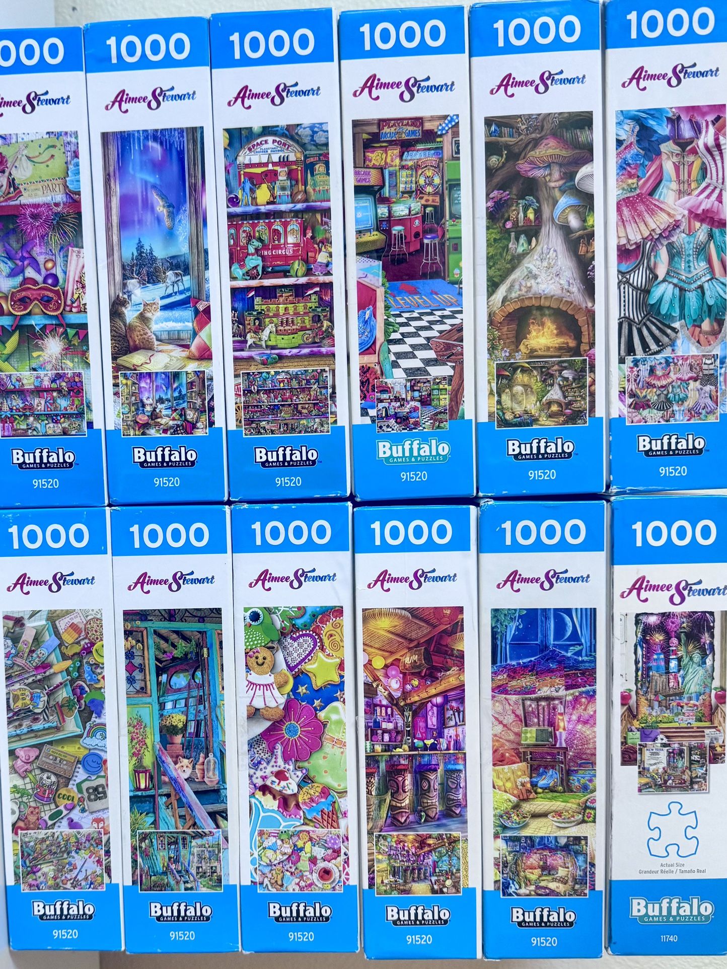 1000 Piece Buffalo Amiee Stewart Puzzles