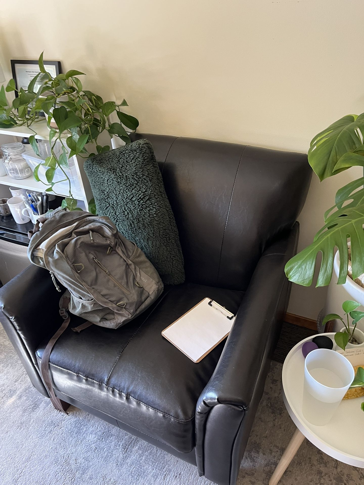 Love seat and Chair