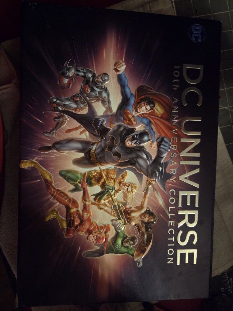 DC UNIVERSE 10TH ANNIVERSARY COLLECTION BLU-RAY SET