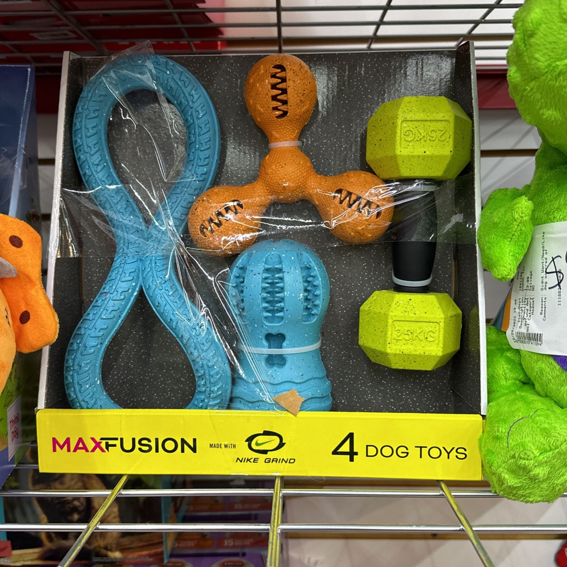 Arlee Home Nike Grind Dog Toy 4 pcs