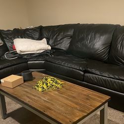 Leather Sectional