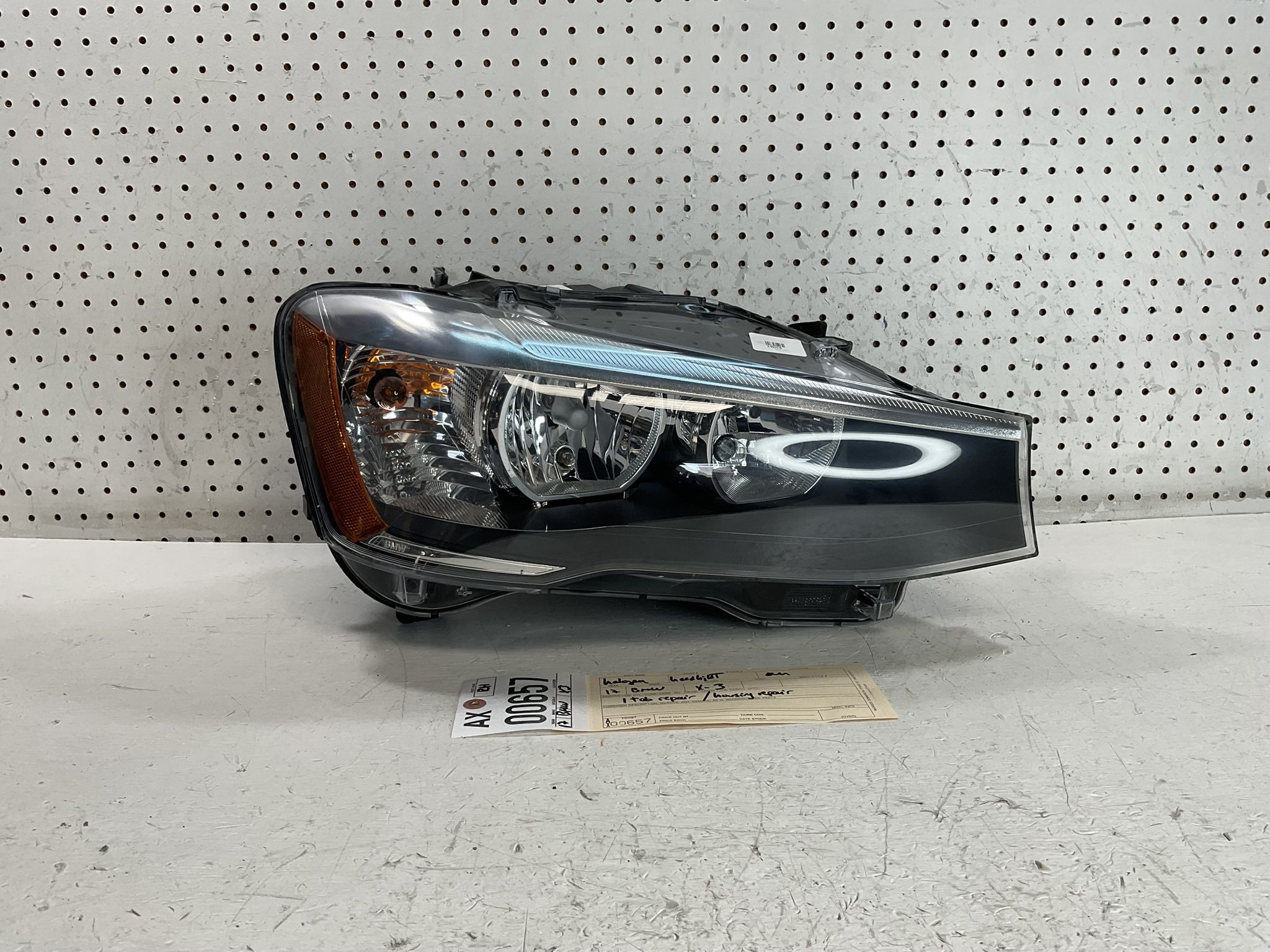 2014 2017 BMW X3 X4 RIGHT SIDE HALOGEN HEADLIGHT LAMP OEM