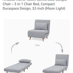 Convertable Chair Sleeper