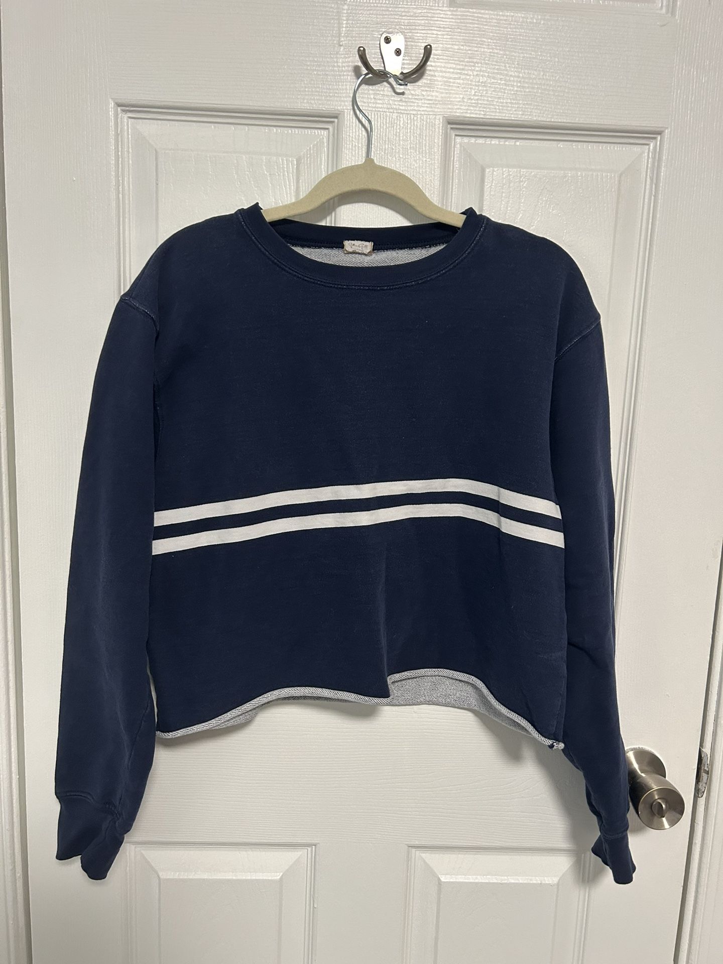Brandy Melville Navy Blue Sweater (used)