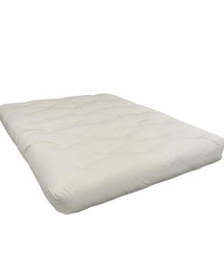 King Size Futon All Cotton Mattress – Firm (7–8” Thick) – Good condition