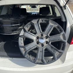 “22” Inch Black Rims