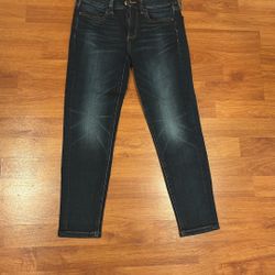 American Eagle Dark Wash Jegging Crop Jeans, Size 2