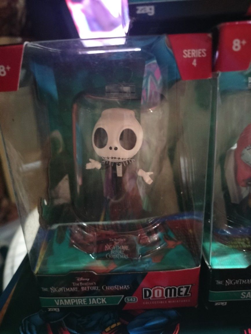 Nightmare Before Christmas Collectibles Jack, Sally And Zero