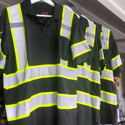 3 - GSS high-visibility polo shirts