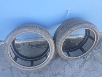Pair 245/35/19 Pirelli Pzero McLaren Tires Porsche