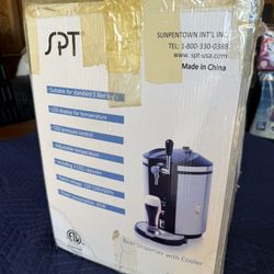 Sunpentown Mini Kegerator and Dispenser Stainless Steel, BD-0538