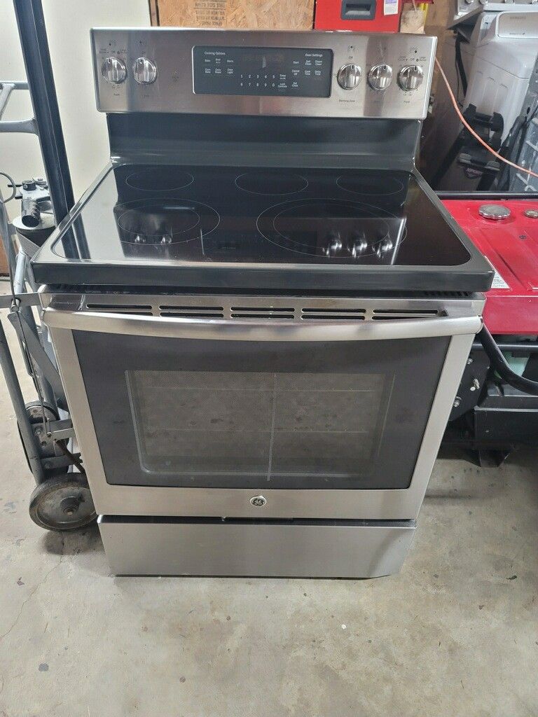 GE STAINLESS STOVE