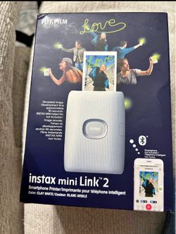 Fujifilm Instax Mini Link 2  Compact & Lightweight Smartphone Printer