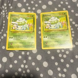 Bulbasaur Pokemon Card