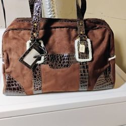 Beautiful Overnight/weekender By Bath & Body Works Chocolate Duffle