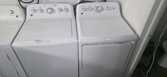 GE Top Load Washer and Dryer Set