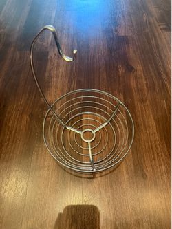 Fruit basket holder with banana stand