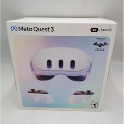 Meta quest 3 512gb Batman Arkham shadow included floor model 