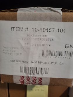 Destined rivals SEALED booster box CASE