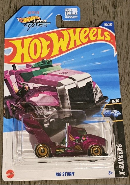 2025 Hot Wheels RIG STORM Treasure Hunt from E Case