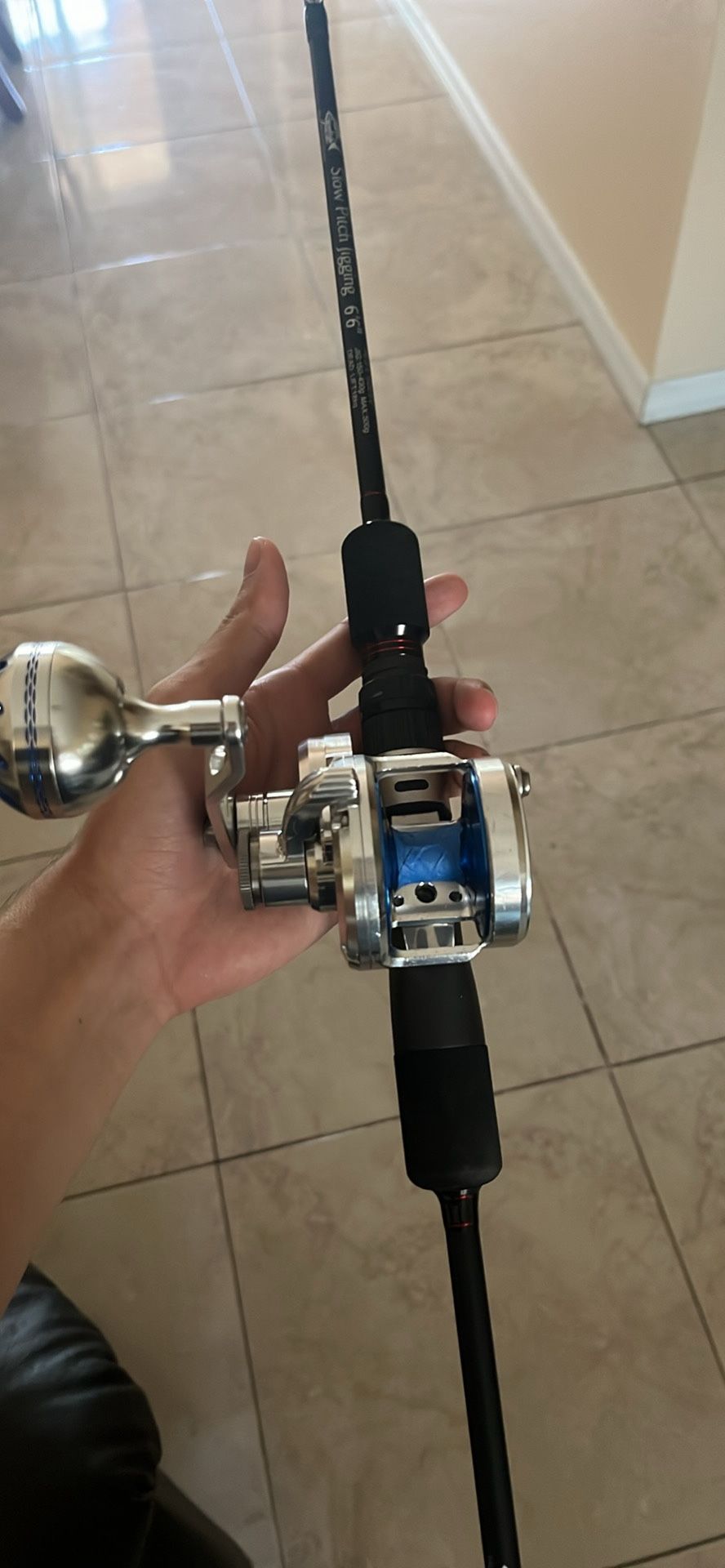 GooFish and Gomexus jigging rod and reel JIGS INCLUDED!!!