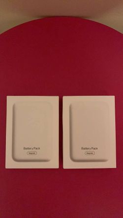 2 Brand New Magnetic Power Bank MagSafe Battery Pack Wireless Fast Chargers